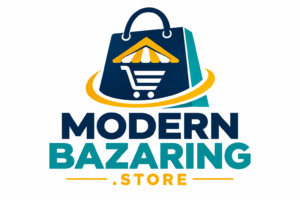Modern Bazaring Marketplace Logo