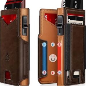 Minimalist RFID Blocking Aluminum Smart Wallet